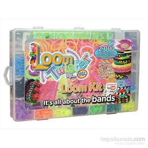 Loom Twister Lastik Bileklik Yapma Seti