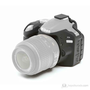 EasyCover Nikon D3200 Silikon Kılıf  ECND3200B(Siyah)