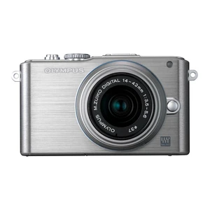 E-PL3 Gümüş+14-42mm+40-150mm Double Zoom Kit 12 MP Aynasız SLR Dijital Fotoğraf Makinesi