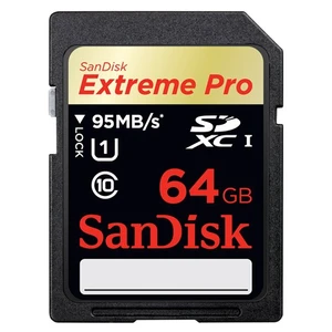 64 Gb Extreme Pro SDXC UHS-I Kart SDSDXPA-064G-X46