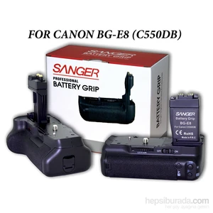 Canon 550D 600D 650D Bg-E8 Sanger Battery Grip