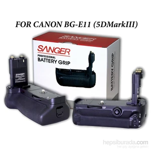 Canon 5D Mark Iıı Bg-E11 Sanger Battery Grip
