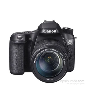 70D + 18-135 Mm Is Stm Fotoğraf Makinesi (İthalatçı Garantili)