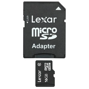 16GB microSDHC + SD Adaptör Class 10 Hafıza Kartı (LSDMI16GABEUC10A)