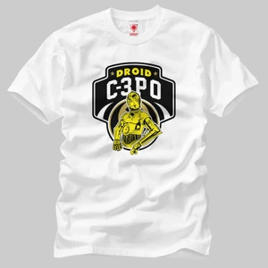 Star Wars: Droid C3po Erkek Tişört
