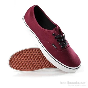 Authentic Bordo-Siyah Unisex Ayakkabı