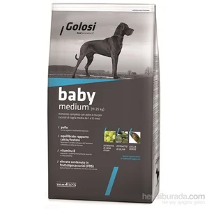 Dog Baby Medıum Tavuk Etli Ve Pirinçli Orta Irk Yavru Köpek Maması 12 Kg
