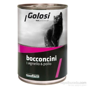 Chunks / Bocconcini Cat Kuzu ve Tavuk Etli Kedi Konservesi 400 Gr