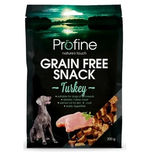 Grain Free Yarı Nemli Tahılsız Hindi Etli Leziz Köpek Ödülü 200 Gr fd*