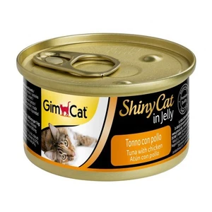 Yeni Shinycat Öğünlük Konserve Kedi Maması-Ton balıklı Tavuklu 70gr