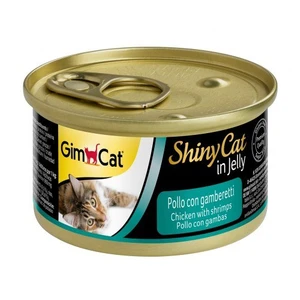 Gimpet Shiny Cat Tavuklu Karidesli Jöleli Konserve Mama 70gr