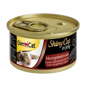 Yeni Shinycat Öğünlük Konserve Kedi Maması-Tavuklu Karidesli Malt Özlü 70gr