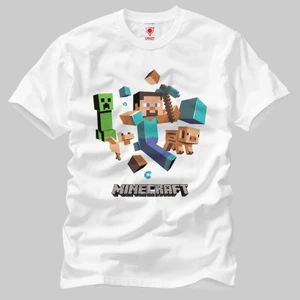 Mine Craft Elements Erkek Tişört