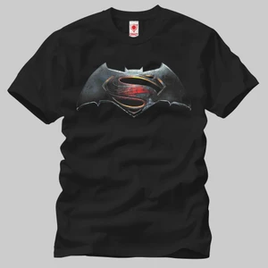 Superman Vs Batman Logo Erkek Tişört