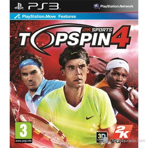 Top Spin 4 Move Uyumlu Ps3