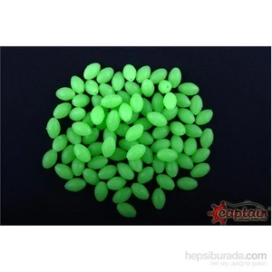 7614 Boncuk Oval Fosforlu Boyut:7 100 Lü Paket