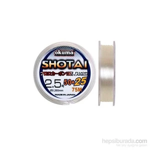 Shotai Fluorocarbon Serisi 75M Şeffaf Misina