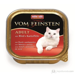 Sığır Eti ve Patatesli Yetişkin Kedi Konservesi 100gr