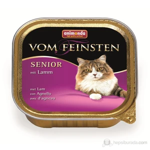 Senior Kuzu Etli Yaşlı Kedi Konservesi 100gr
