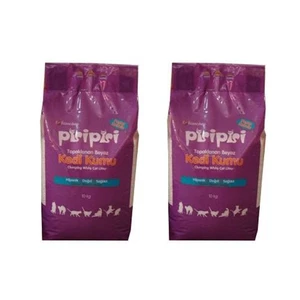 Pisi Pisi Süper Topaklaşan Kalın Taneli Kedi Kumu  2x10kg