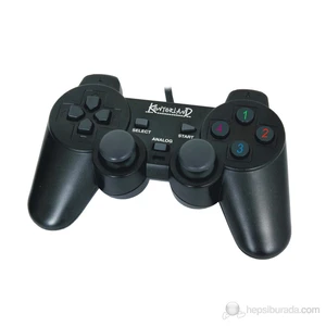 KT-1081C PC USB Analog/Digital Titreşimli Gamepad