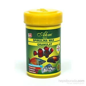 Spirulina Max Granulat 100 Ml Balık Yemi