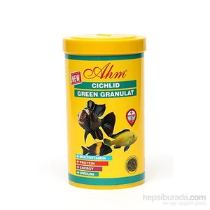 Cichlid Green Gran.1000 Ml Balık Yemi