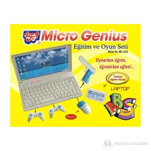 MicroGenius NB-1319 TV Oyun Dizüstü Görünümlü Klavyeli Atari Konsol