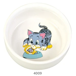 Kedi Seramik Mama ve Su Kabı 0,3lt/11cm