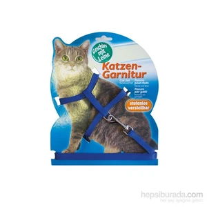 Kedi Tasması Düz Mavi