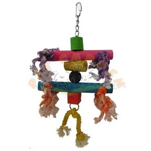 Stres İpliği Tahta Kuş Oyuncağı