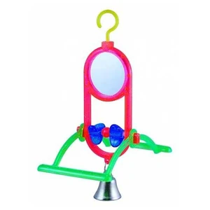 Kuş Oyuncağı Tünekli Aynalı Salıncak