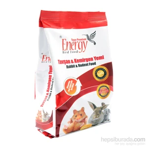 Bird Food Energy Super Premıum Energy® Tavşan Ve Kemirgen Yemi(500 G)
