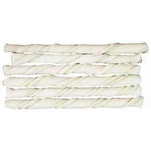 Beyaz Burgu Köpek Çiğneme Çubuk 12 Cm 5 Gr 10'Lu