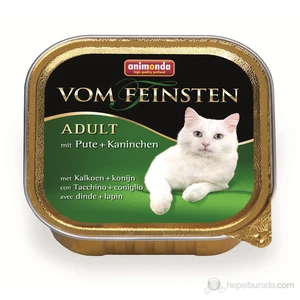 Hindi ve Tavşan Etli Yetişkin Kedi Konservesi 100gr
