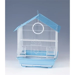 Kafes Üçgen Çatılı Renklli Kafes 34,5X28x45,5