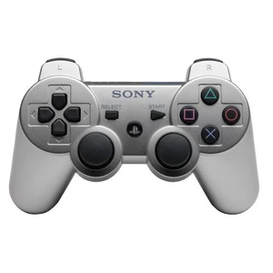 Playstation 3 Titreşimli Joystick (Gümüş)