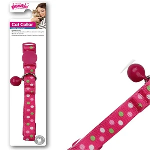 Pembe Benekli Kedi Boyun Tasması