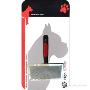 Luxury Paws Plastik Saplı Metal Fırça Small 13 Cm