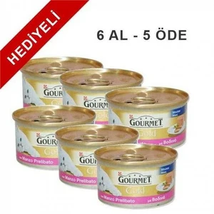 Gold Kıyılmış Sığır Etli 85 Gr 6 Al 5 Öde