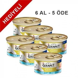 Gold Kıyılmış Ton Balıklı Konserve  85 Gr 6 Al 5 Öde