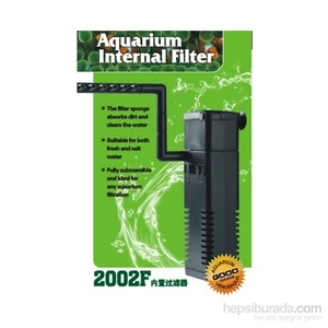 2002F 500Lt/H Akvaryum İç Filtre 5 Watt