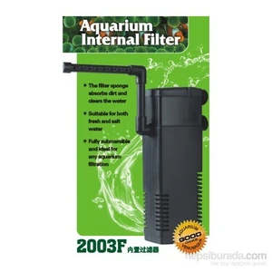 2003F 600Lt/H Akvaryum İç Filtre 12 Watt