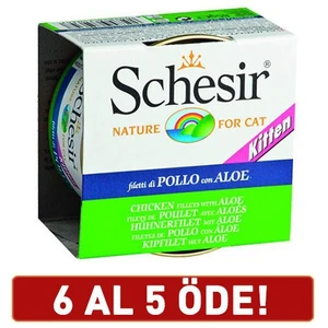 Tavuk,Aloevera Yavru Kedi Konserve 85gr x 6 Adet