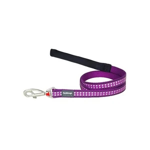 Reddingo Fosforlu Kemik Desenli Mor Uzatma Köpek Tasması 20 Mm