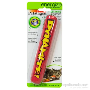 Petstages Dinamit Şeklinde Catnipli Kedi Oyuncağı
