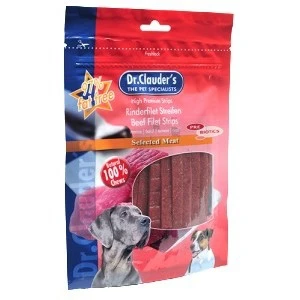 Dr. Clauder's Biftek Çubuk Köpek Ödülü Prebiyotik (Sindirim Desteği) 80 gr. (DR-22013)
