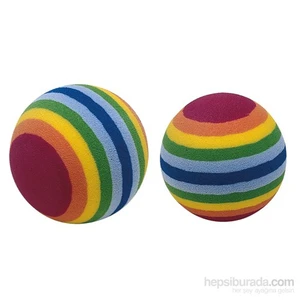 Pa 5404 Rainbow Ball (X2) Köpek Oyuncağı