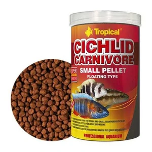 60756 Cichlid Carnivore Small Pellet 1000 Ml