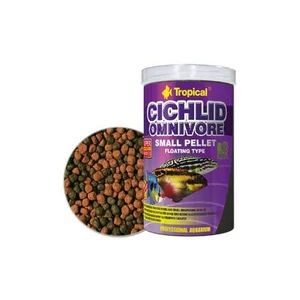 60956 Cichlid Omnıvore Small Pellet 1000 Ml